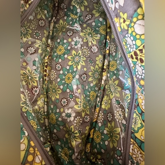 VERA BRADLEY Lemon Parfait Toiletry/Travel Bag - Picture 7 of 7